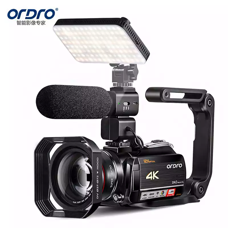 欧达（ORDRO）AC5专业4K直播摄影机高清数码录像机DV